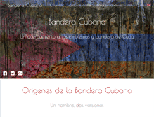 Tablet Screenshot of banderacubana.com